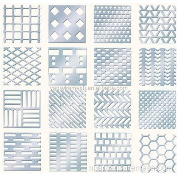 Aluminium geperforeerd gegalvaniseerd staal geperforeerd metaalgaas